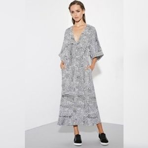 The Fifth Label Dot Wrap Kimono Dress